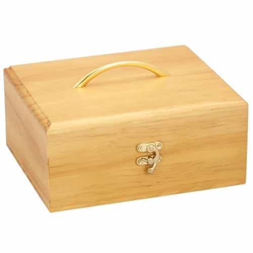 Large Wood Essential Oil Box